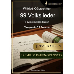 99 Volkslieder für Trompete...