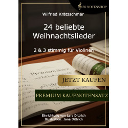 24 beliebte Weihnachtslieder