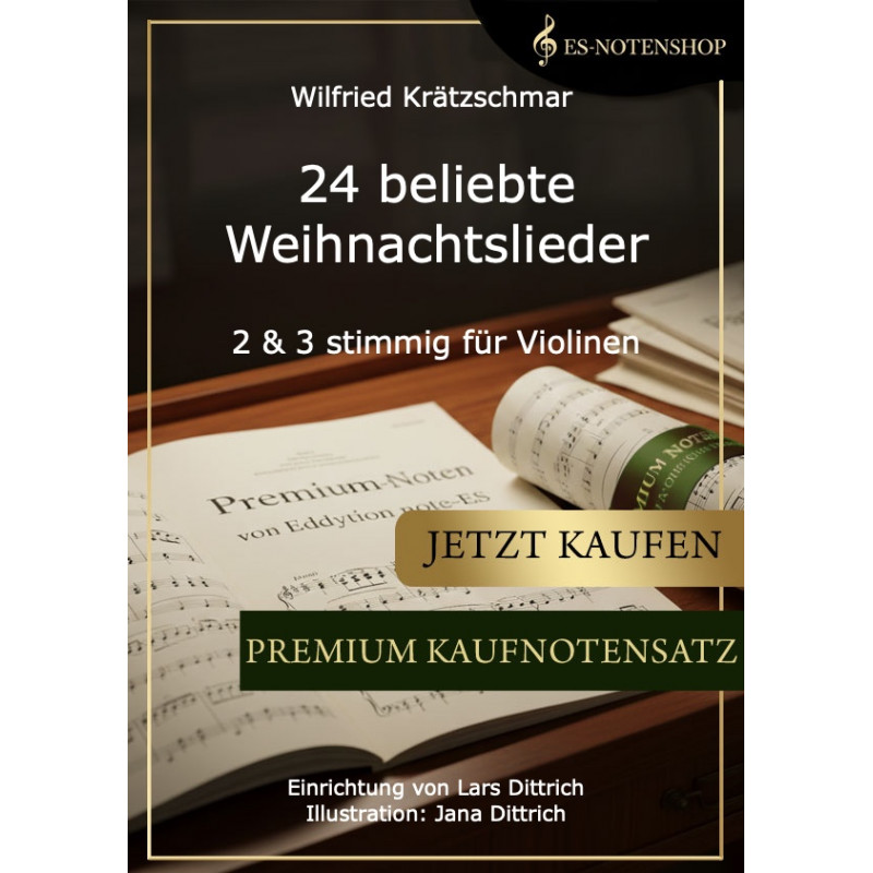 24 beliebte Weihnachtslieder