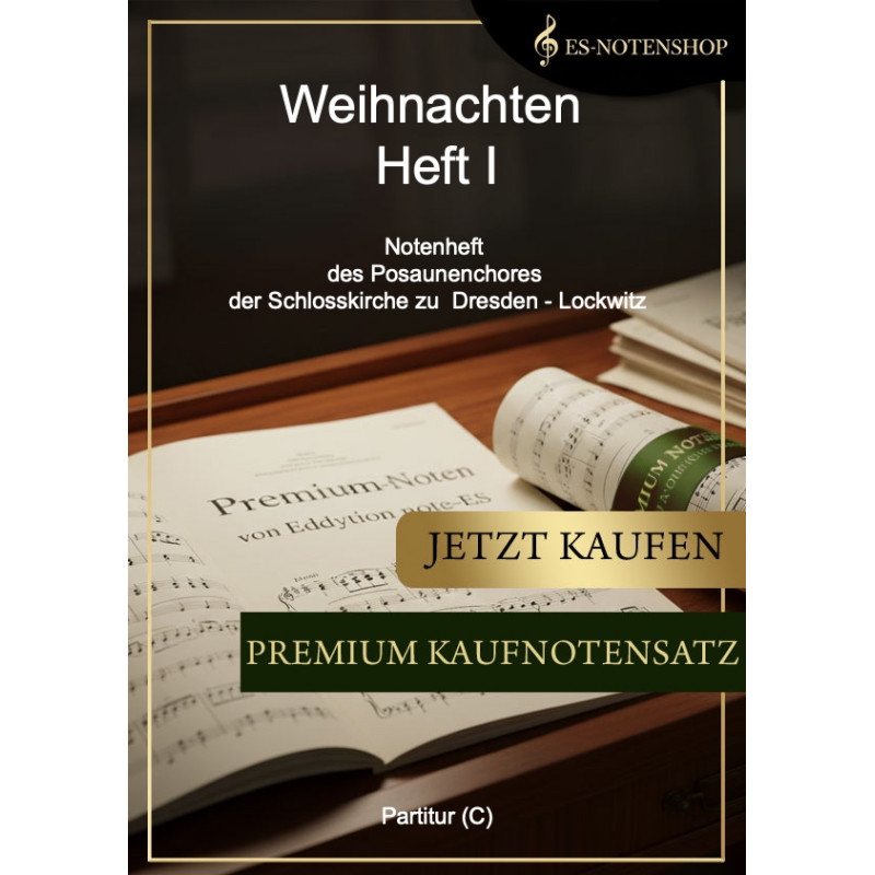 Posaunenchor "Weihnachten" Heft 1