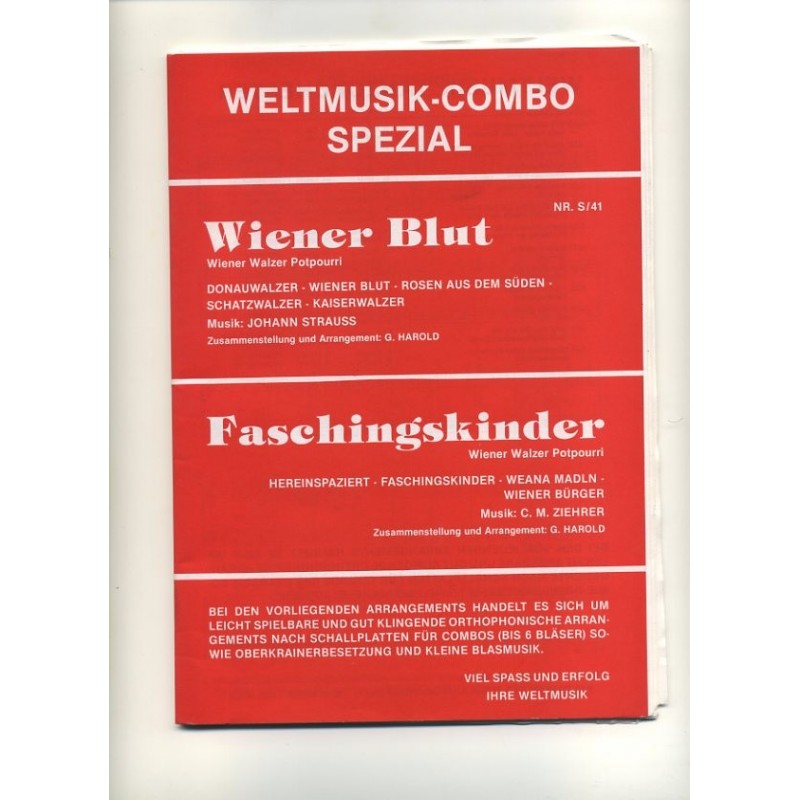 copy of Wiener Blut / Faschingskinder (Walzer)